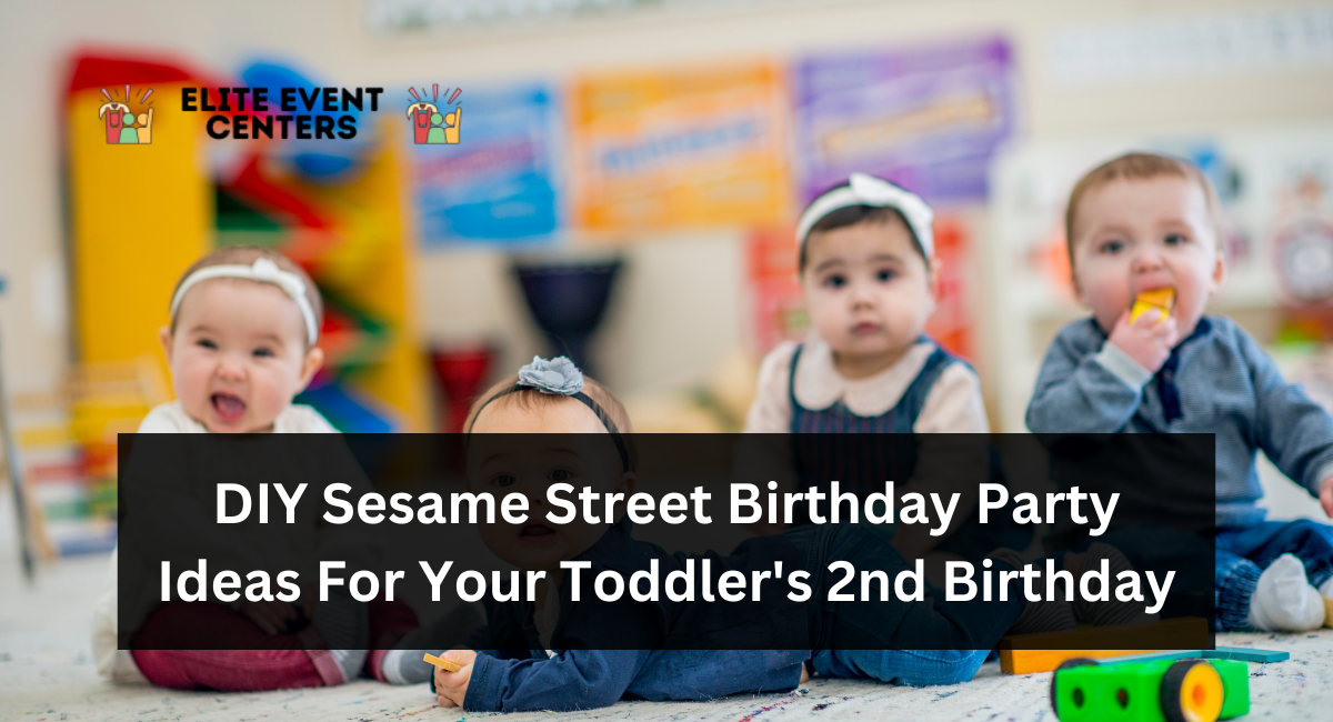 DIY Sesame Street Birthday Party Ideas For Your Toddler's 2nd Birthday